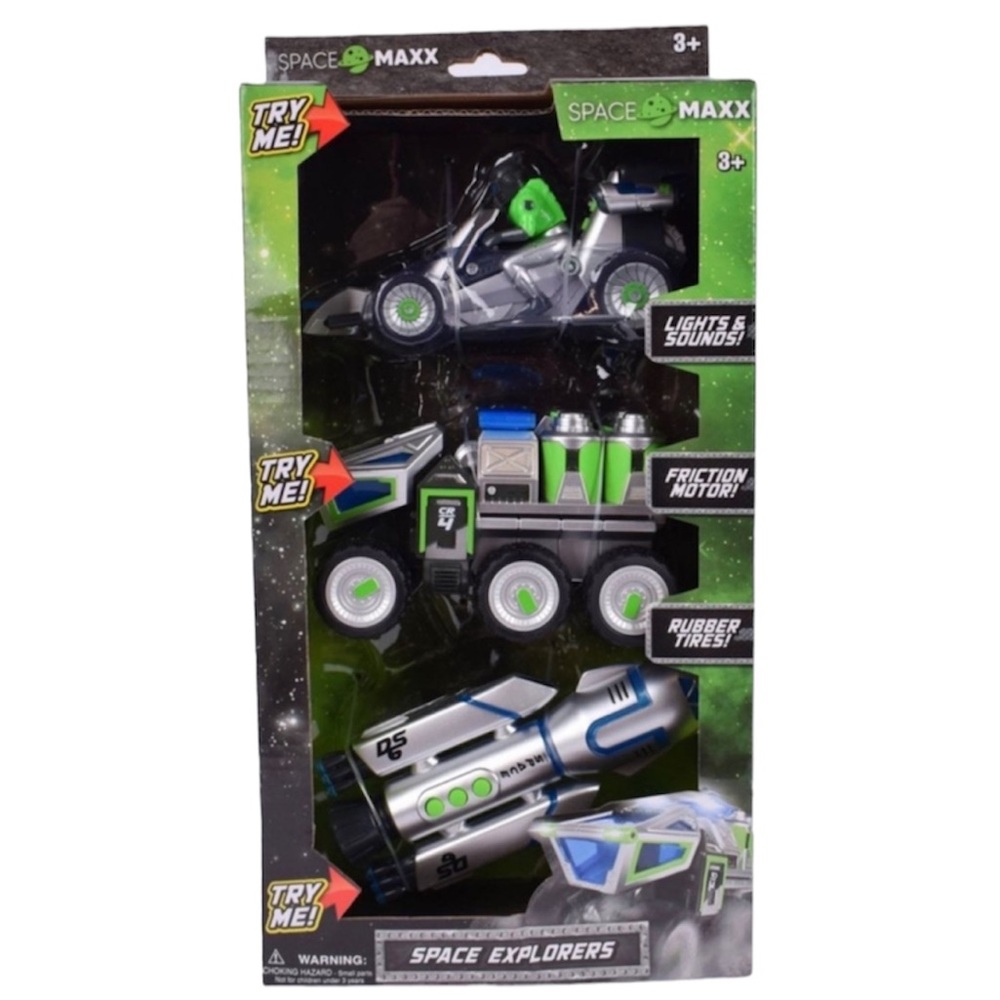 Space Maxx 3 Pack Mini Space Vehicles